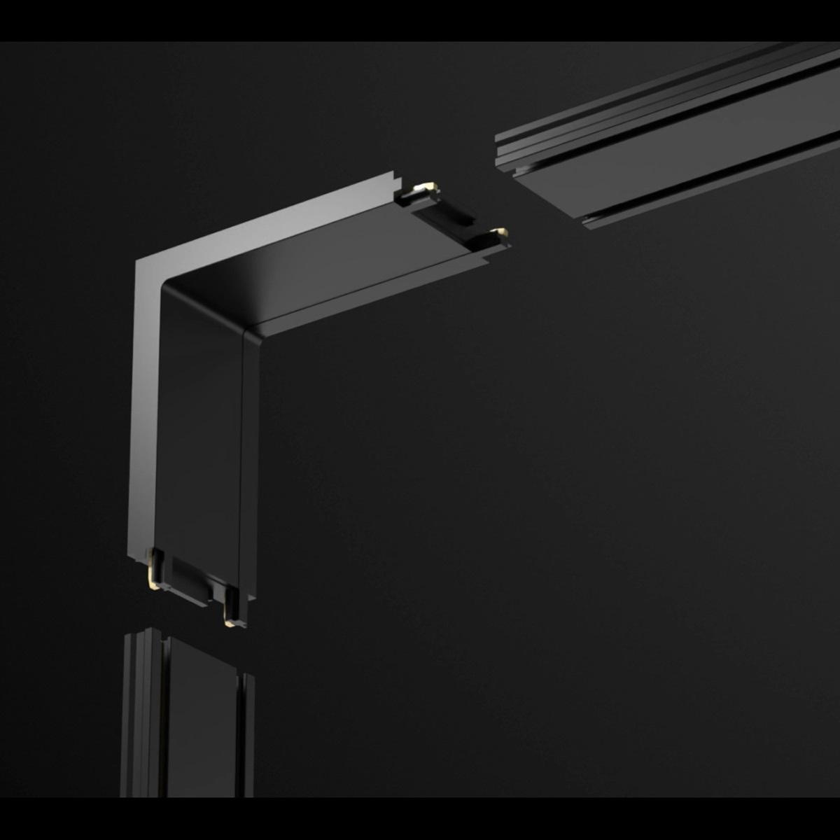 фото соединитель г-образный с токопроводом novotech shino smal 135213 | 220svet.ru