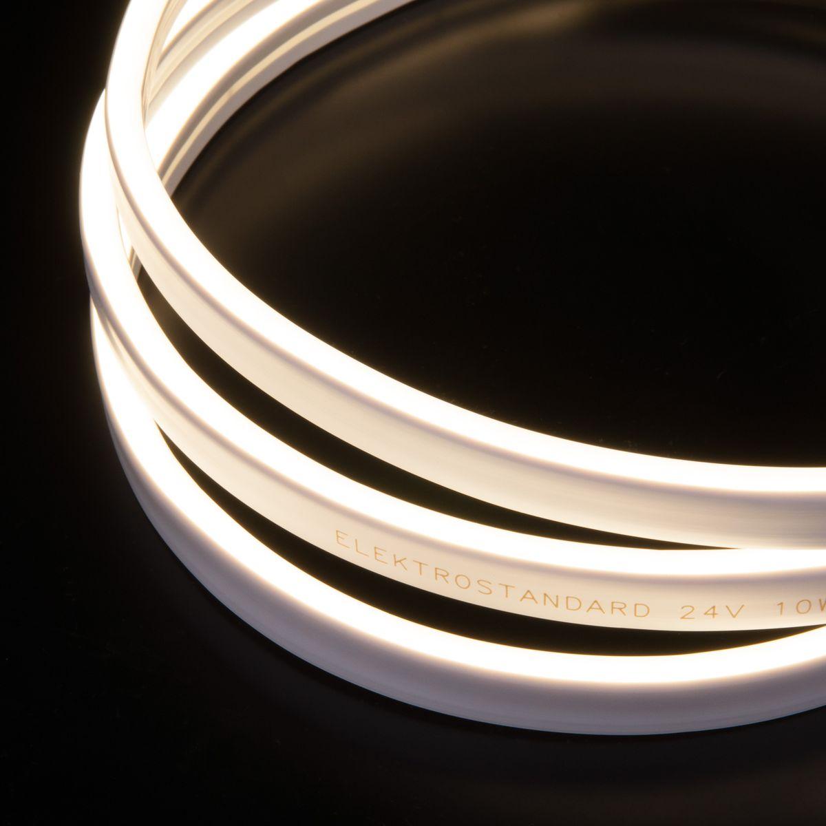 фото гибкий неон elektrostandard 10w/m 120led/m 2835smd дневной белый 5m a056259 | 220svet.ru