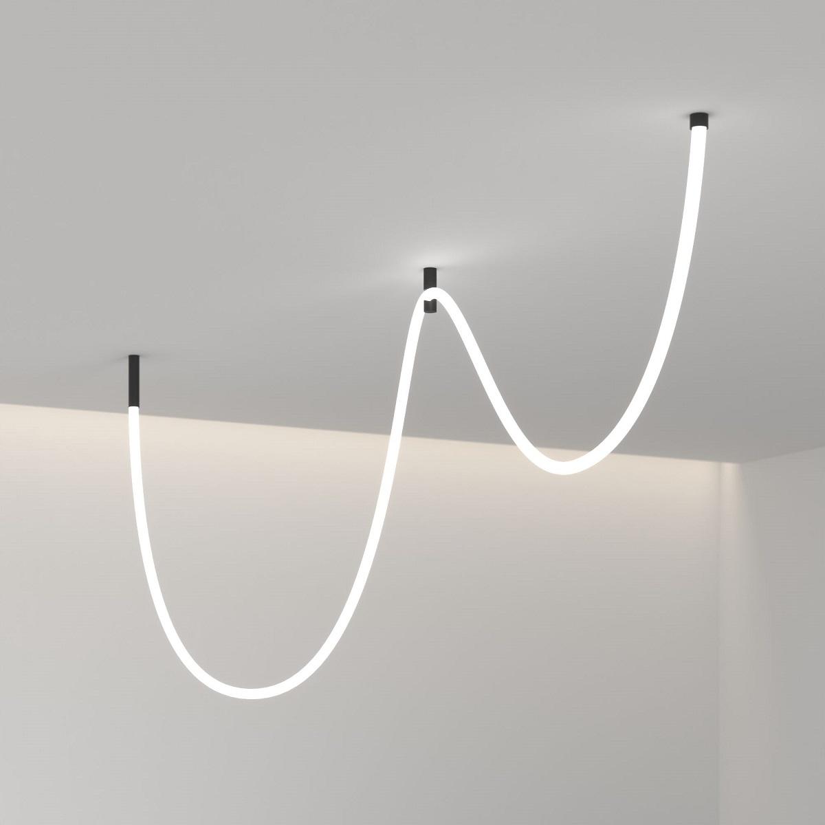 фото гибкий неон elektrostandard 24v 12w 336led 2835 ip20 дневной белый 3 м a063424 | 220svet.ru