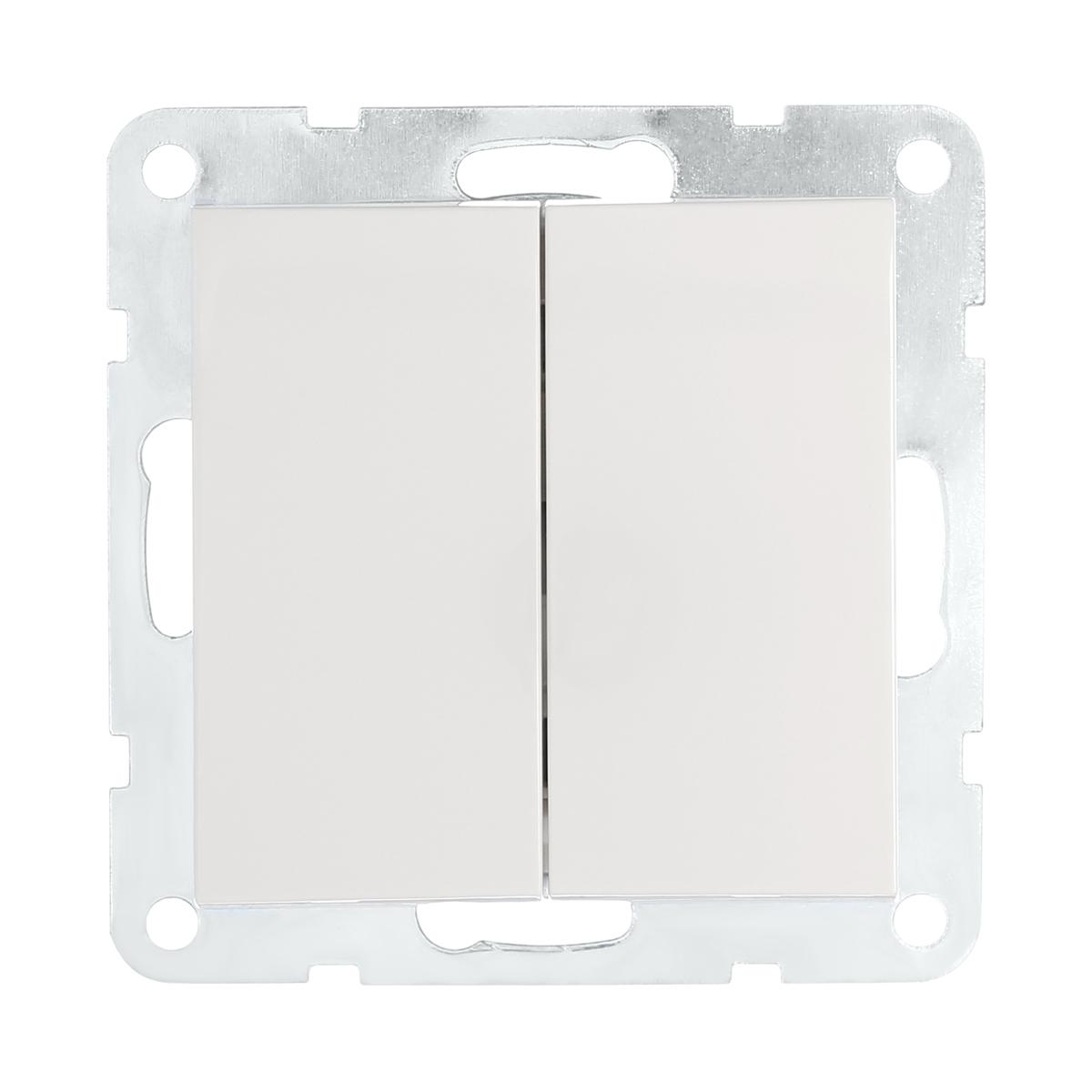 фото выключатель lk studio 2-кл.(схема 5) 16 a, 250 b (белый) lk60 861104-1 | 220svet.ru