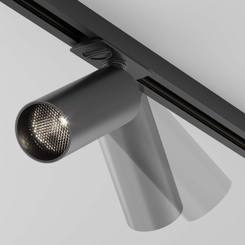 фото трековый светильник maytoni technical focus led tr021-1-12b4k-w-b | 220svet.ru