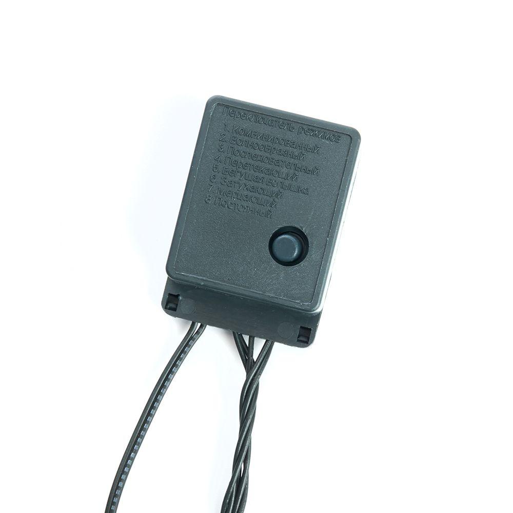 фото светодиодная гирлянда feron линейная 230v мультиколор 8 режимов cl10 48182 | 220svet.ru