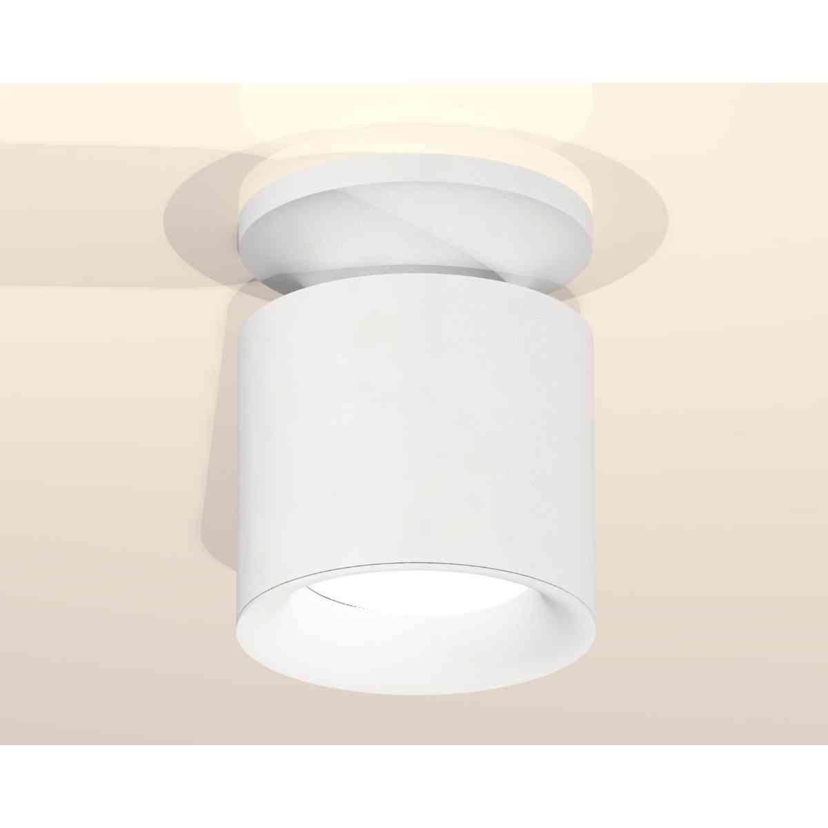 фото комплект накладного светильника ambrella light xs7401062 swh белый песок (n7925, c7401, n7010) | 220svet.ru