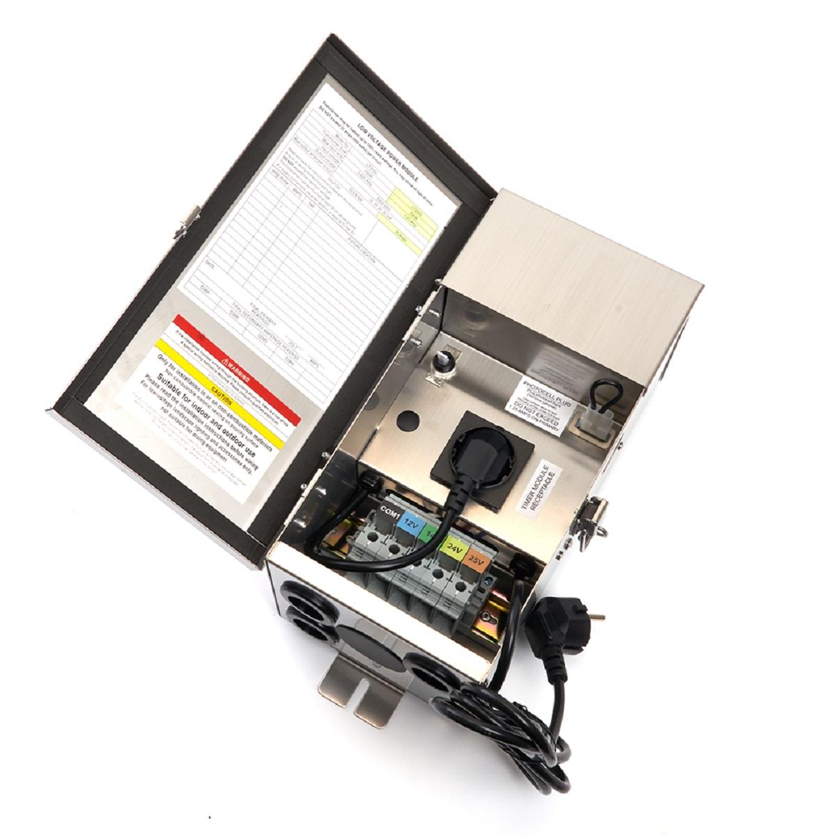 фото трансформатор для подводных светильников lb501 ac12-25v 150w 48368 | 220svet.ru