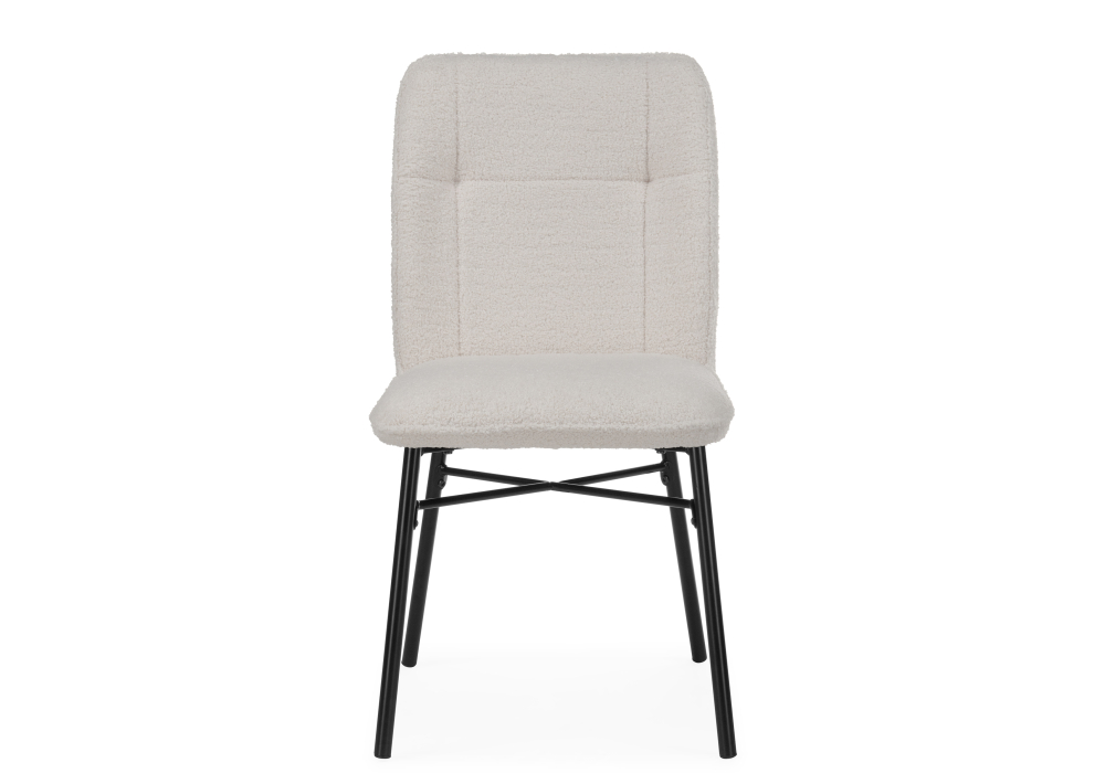 фото стул на металлокаркасе woodville denis бежевый 15656 | 220svet.ru