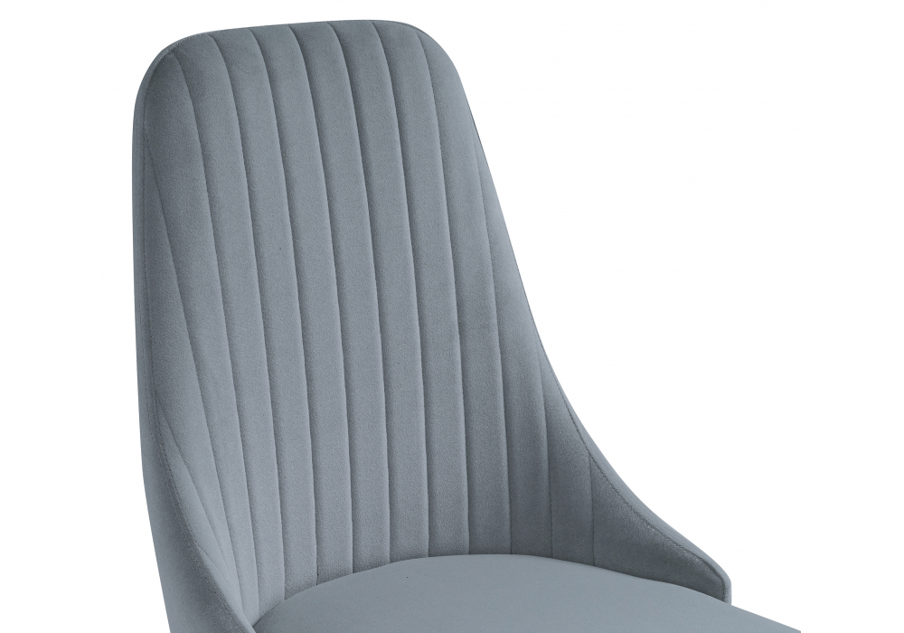 фото стул на металлокаркасе woodville kora white / gray 15221 | 220svet.ru