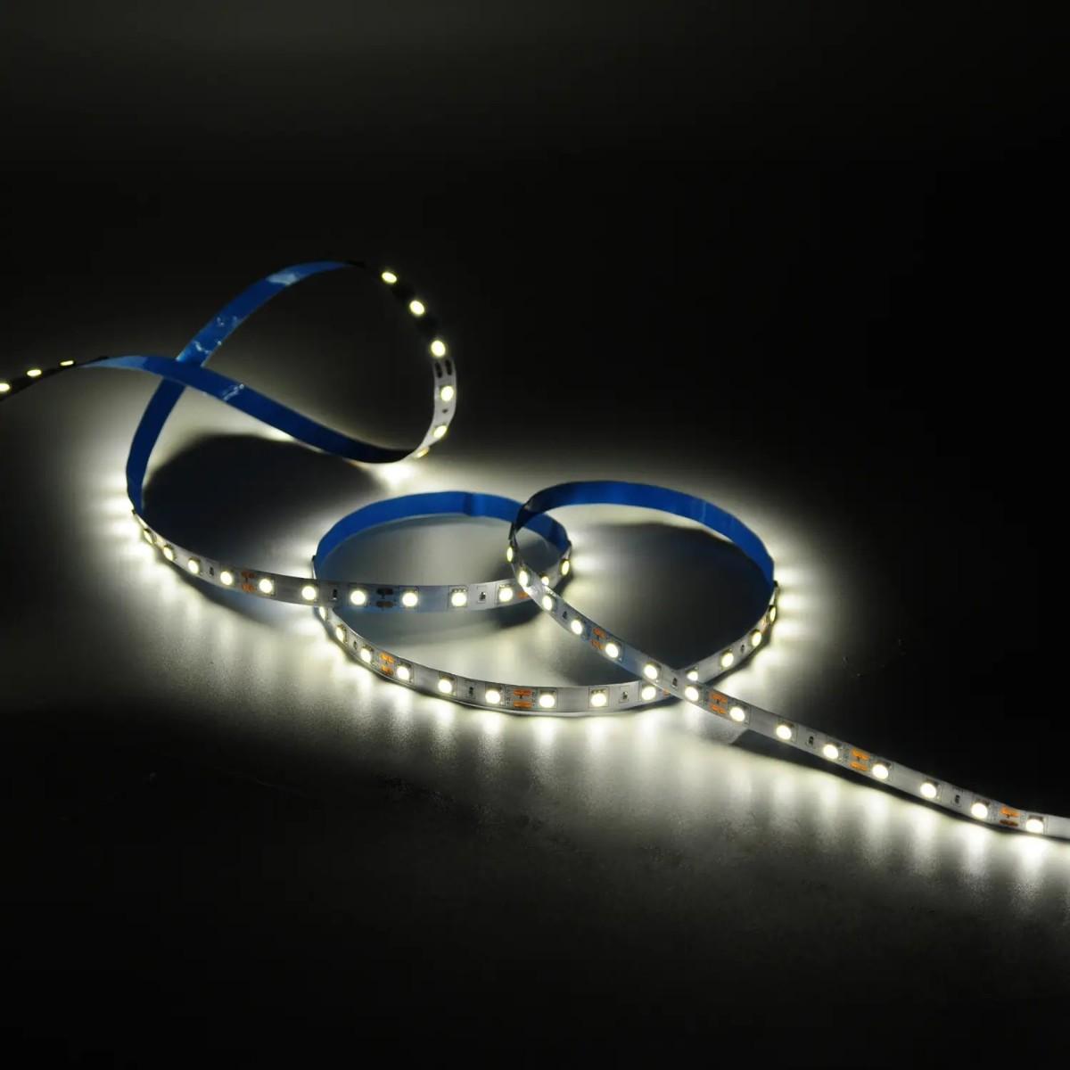 фото лента gauss 8w/m 60led/m 5050smd теплый белый 2m bt020 | 220svet.ru