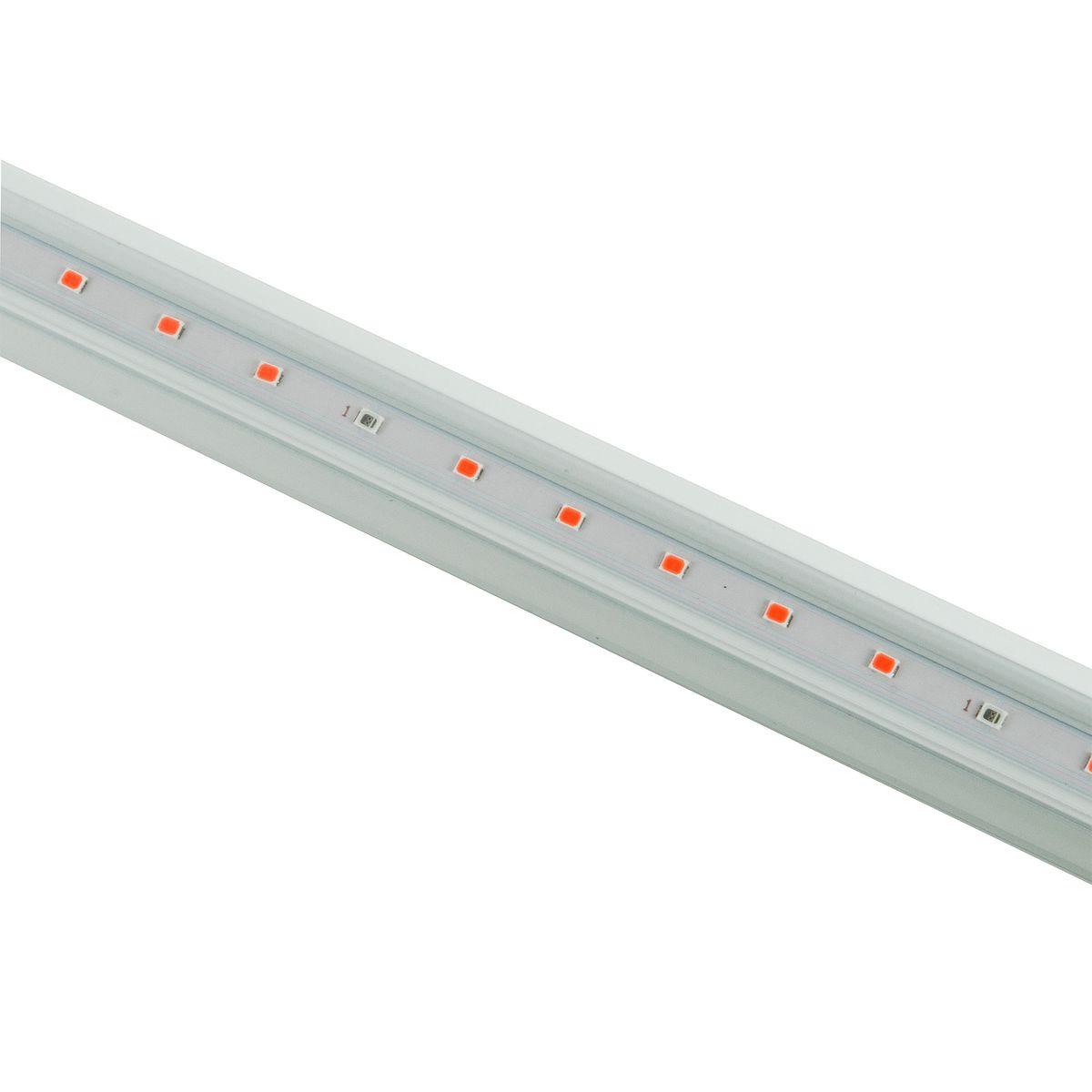 фото настенный светодиодный светильник для растений uniel uli-p43-35w/spbx ip40 white ul-00010529 | 220svet.ru