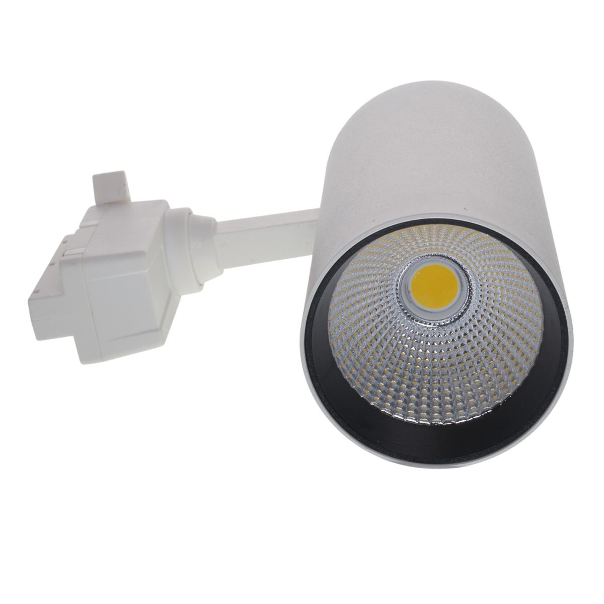 фото трековый светодиодный светильник volpe ulb-q277 40w/4000к white ul-00008057 | 220svet.ru
