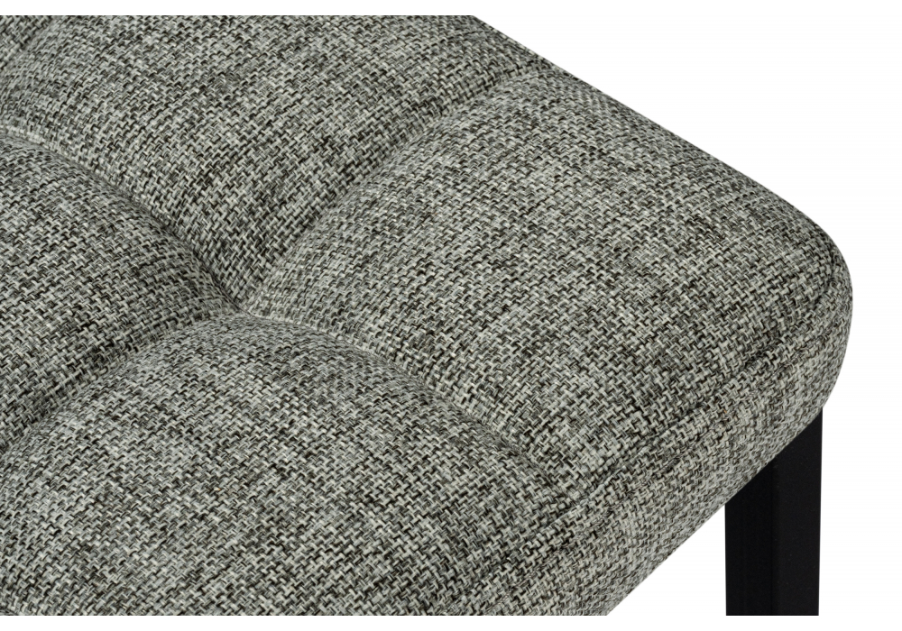 фото барный стул woodville лофт рогожка графит / черный матовый 614945 | 220svet.ru