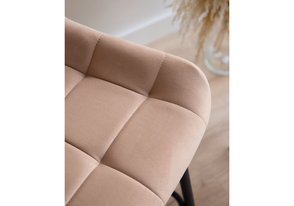 фото барный стул woodville челси бежевый / черный 632555 | 220svet.ru