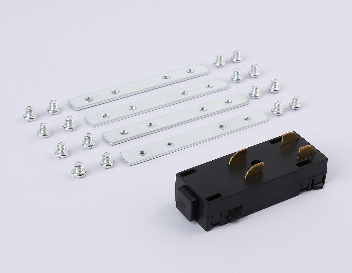 фото коннектор питания прямой ambrella light track system magnetic 220v gl1108 | 220svet.ru