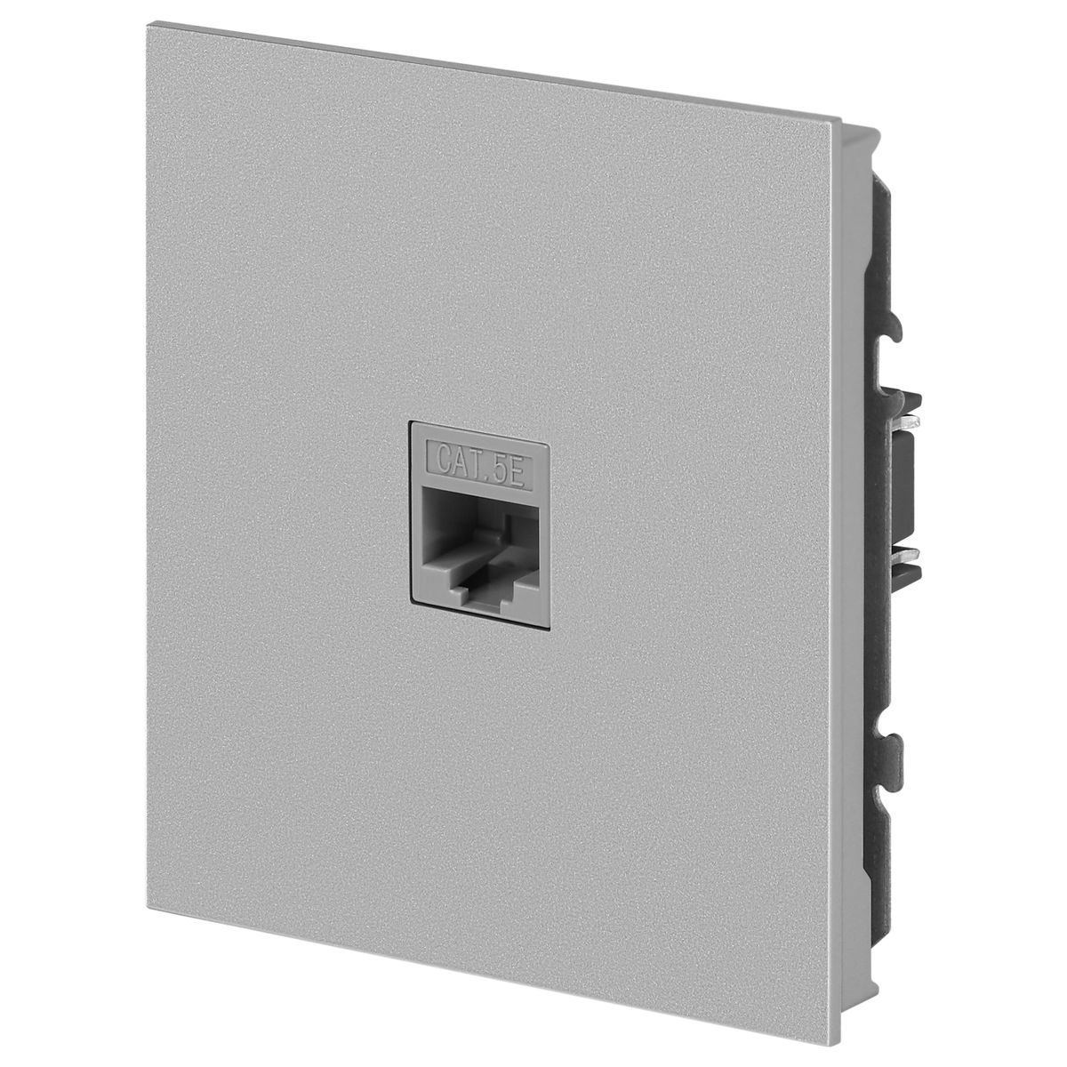 фото розетка эра arktik 16-3107-03 информационная rj45 алюминий б0070476 | 220svet.ru
