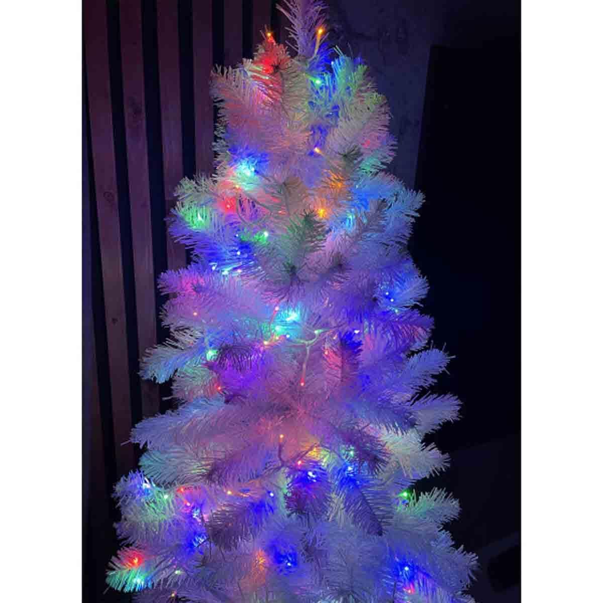 фото светодиодная гирлянда эра мишура 220v мультиколор - wm б0047972 | 220svet.ru