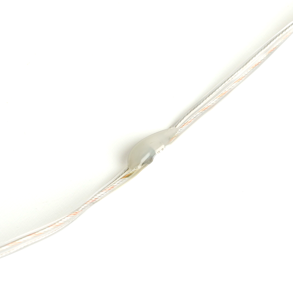 фото гирлянда feron cl577 линейная роса (на плоском проводе) 220v мультиколор c питанием от сети 48618 | 220svet.ru