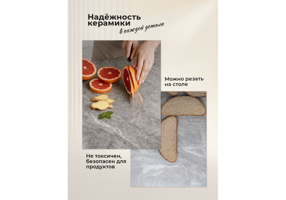 фото керамический стол раскладной woodville мэриан 120(180)х80 carmen light grey / черный 625719 | 220svet.ru