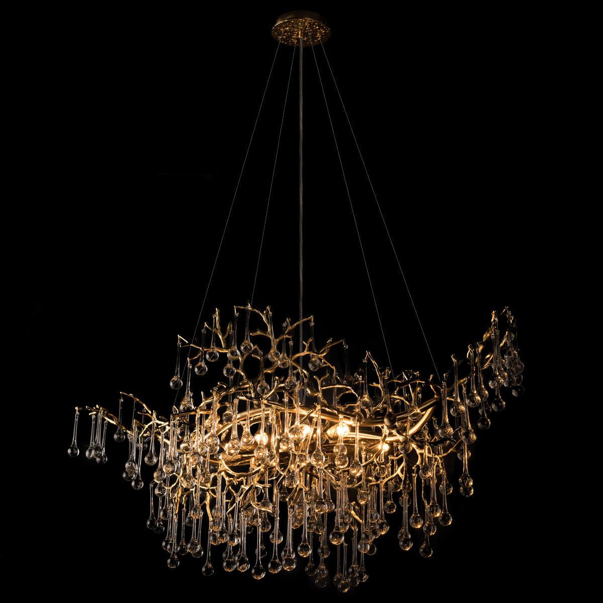 фото подвесная люстра loft it coral 10351/1000l ab | 220svet.ru