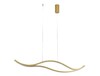 Миниатюра фото подвесной светодиодный светильник newport loren 15205/s brass м0070232 | 220svet.ru