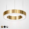 Миниатюра фото подвесной светодиодный светильник imperium loft light ring horizontal 177931-22 | 220svet.ru