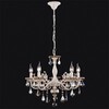 Миниатюра фото подвесная люстра с хрусталем eurosvet elisha 3281/5 | 220svet.ru