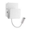 Миниатюра фото бра ideal lux probe ap2 bianco | 220svet.ru