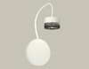Миниатюра фото бра с выключателем и композитным хрусталем ambrella light diy spot techno xb9595250 | 220svet.ru