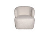 Миниатюра фото кресло tirolo букле белое 73*79*76см garda decor 87yy-24042 | 220svet.ru