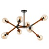 Миниатюра фото люстра на штанге evoluce sle109402-08 | 220svet.ru