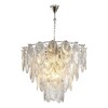 Миниатюра фото подвесная люстра ilamp gramercy p2548-12 nic | 220svet.ru