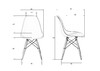 Миниатюра фото стул обеденный dobrin dsw casper lmzl-pc818-n_lb-mtr_p-clean-11671 | 220svet.ru