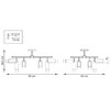 Миниатюра фото потолочная люстра lightstar rullo (571728+214437-4+214487-4+202431-8) lr7283748741 | 220svet.ru