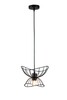 Миниатюра фото подвесной светильник indigo vestito 10012/a/1p black v000190 | 220svet.ru