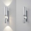 Миниатюра фото бра crystal lux vento ap15w led chrome | 220svet.ru