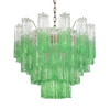 Миниатюра фото подвесная люстра loft it murano 10580/600 clear green | 220svet.ru