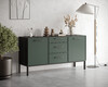Миниатюра фото комод две дверки и три ящика николь nem08g | 220svet.ru