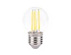 Миниатюра фото лампа светодиодная филаментная ambrella light e27 6w 4200k прозрачная 203915 | 220svet.ru