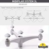 Миниатюра фото консоль для паркового фонаря fumagalli midipilar sys 3l 000.000.a30.l0 | 220svet.ru