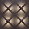 Миниатюра фото уличный настенный светодиодный светильник arte lamp a1544al-4gy | 220svet.ru