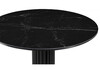 Миниатюра фото керамический стол woodville кэмерон 90х90х75 черный мрамор shakespeare black 612158 | 220svet.ru