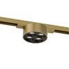 Миниатюра фото трековый однофазный светодиодный светильник denkirs shine grill dk5772-sb | 220svet.ru