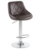 Миниатюра фото стул барный dobrin logan lm-5007-n_ch-m_el-brown-10993 | 220svet.ru