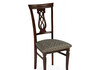Миниатюра фото стул деревянный woodville флавиан лоди карамель / орех темный 639331 | 220svet.ru