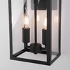 Миниатюра фото уличный настенный светильник elektrostandard candle 35150/d черный a058260 | 220svet.ru
