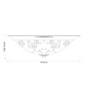 Миниатюра фото потолочный светильник lucia tucci lugo 142.3 r40 white | 220svet.ru