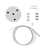 Миниатюра фото подвесной светодиодный cветильник эра hexagon spo-124-w-40k-051 51вт 4000к белый б0050556 | 220svet.ru
