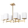 Миниатюра фото подвесная люстра divinare fawaris 4504/17 lm-6 | 220svet.ru