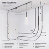 Миниатюра фото соединитель l-образный угловой для накладного шинопровода elektrostandard mini magnetic 85179/00 | 220svet.ru