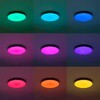 Миниатюра фото потолочный светодиодный светильник с пультом ду citilux купер rgb черный cl72495g1 | 220svet.ru