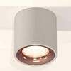 Миниатюра фото комплект накладного светильника ambrella light techno spot xs7533025 sgr/ppg серый песок/золото розовое полированное (c7533, n7015) | 220svet.ru