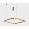 Миниатюра фото подвесной светодиодный светильник italline it013-6024 gold 3000k | 220svet.ru